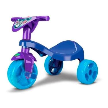 Imagem de Triciclo Motoca Infantil Ice Com Haste Tchuco Samba Toys