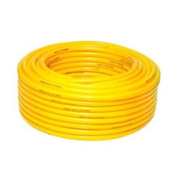 Imagem de Mangueira Silicone Sunflexplus 1/2" x 2.0mm Amarela 50 metros 70701 - 