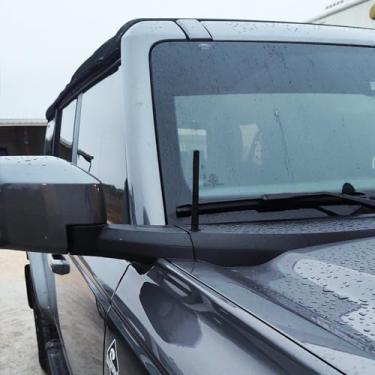 Imagem de Antena curta para Ford Bronco 2021 2022 2023 2024 Bronco Accessoroes Exterior, antena de substituição robusta de 4,5 polegadas compatível com Ford Bronco 2021-2024, antena de rádio de carro Bronco