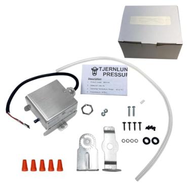 Imagem de Tjernlund Controle De Ativação Automática Dbt Para Exaustores Dutos Secadora, Interruptor Pressão Ajustável