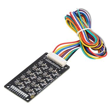 Imagem de Equalizador Ativo Bateria, Placa de Balanço de Tensão de Teste para LIFEPO4, Li Ion ncm. Indicador de Luz, MOS Embutido, Baixa Resistência (com cabo) (11s)