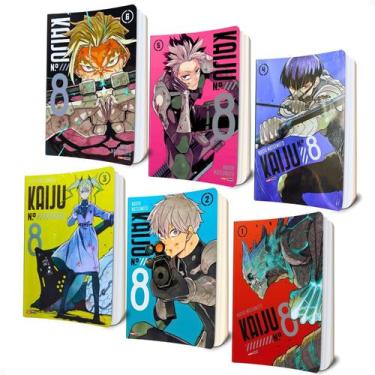 Imagem de Kaiju N. 8 Mangá Volume 1 Ao 6 - KIT Panini Capa Comum português BR