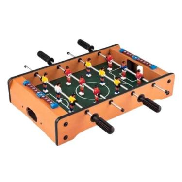 Imagem de Mini Mesa Pebolim Totó Importada 51x31 - Tacolândia