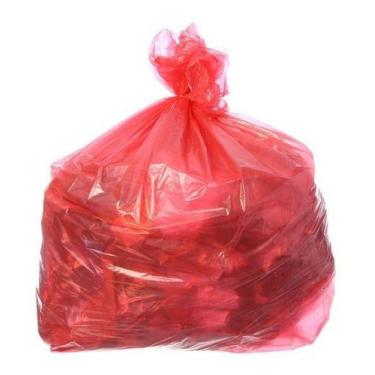 Imagem de Saco De Lixo Vermelho 40l Padrão Gigante 100 Und - HIGIPACK