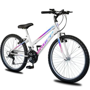 Imagem de Bicicleta Aro 24 Infantil Feminina 18 vel marchas Dropp Sport Freio V-Brake