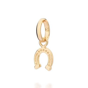 Imagem de Pingente Ferradura Banhado a Ouro Rommanel 542953, Dourado