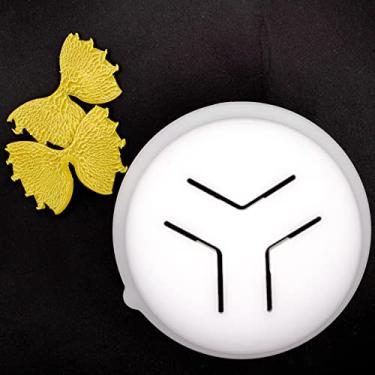 Imagem de PASTADISC - Discos em forma de massa Farfalle adequados para máquina automática de macarrão e macarrão Philips, acessórios de cozinha, kit de acessórios (Farfalle 30-1,5 mm)