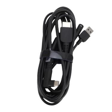 Imagem de CHEOTIME Cabo USB 3 em 1, cabo de exibição de monitor de tablet de desenho gráfico, interface multimídia, cabo CA para Kamvas Pro 12 13 16