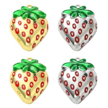 Imagem de Ipotkitt Flor caubói fruta morango cereja animal dia da independência médico bolo coração folha de Natal pingentes esmalte para artesanato DIY joias, Esmalte, Sem Pedra Preciosa