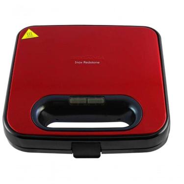 Imagem de Sanduicheira Grill Britania 750w Vermelha Antiaderente 220V