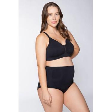 Imagem de Cinta Calcinha Gestante Clássica Loba 40320 Casapaula - Lupo, G, Preto