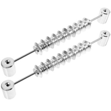 Imagem de SUPVOX 2 peças peças de reposição para mesa de futebol pontuação contadores de pontuação de bilhar placar tênis de mesa marcador de pontuação pebolim peças de reposição prata