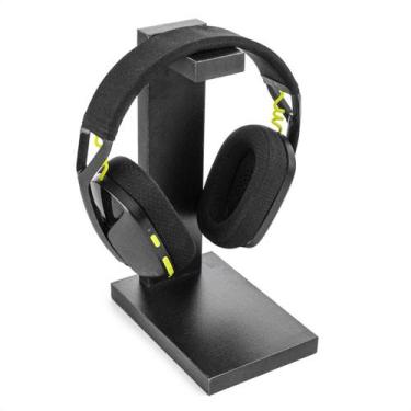 Imagem de Suporte Fone Headset Decorativo Mesa Quarto Gamer - Beto Moveis, PRETO