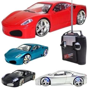 Imagem de Carrinho Controle Remoto Ferrari corrida LED - TOYS