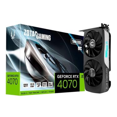 Imagem de Gpu Nv Rtx4070 12gb Twin Edge Oc Gddr6x 192b Zotac Zt-d40700h-10m