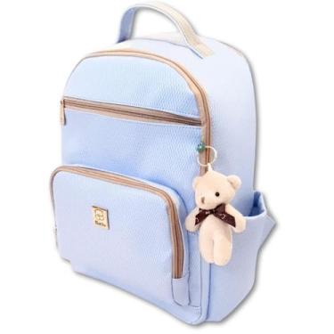 Imagem de Mochila Bolsa Maternidade Grande Bebe Enxoval Menino Menina - Miellu B