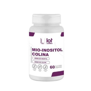 Imagem de Inositol Colin 60 cápsulas - LOT NUTRITION, Sem Sabor