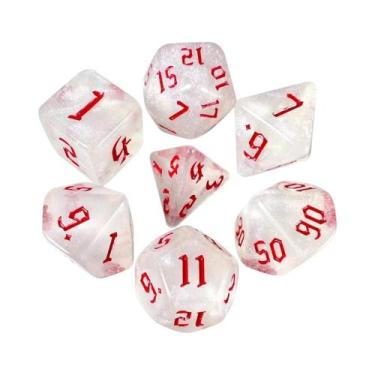 Imagem de Dados de RPG Fantasy Starlight - Design Retrô com Cores Incríveis, B02