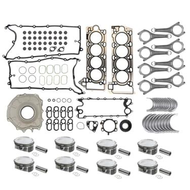 Imagem de INGKAN AJ133 Junta da cabeça do cilindro do motor com pistões de biela serve para Land Rover Range Rover 10-20/ Range Rover Sport 10-20/ LR4 10-13 5.0L V8 OE AJ813952 AJ813953 AJ81144 AJ812108
