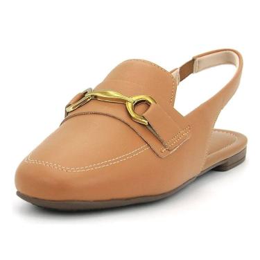 Imagem de Mule Feminino Rasteiro Slingback Elegante Estilo Beira Rio