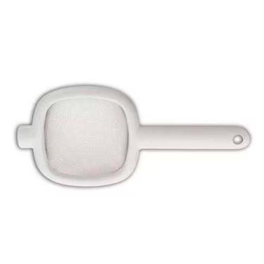 Imagem de Peneira Ghidini Daily Em Abs Com Tela De Aço Inox Branco