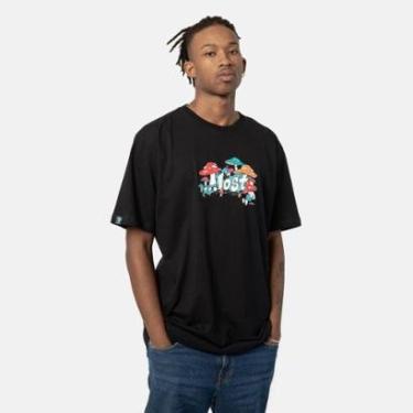 Imagem de Camiseta Lost + Smurfs Mushroom Lost-Masculino