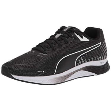 Imagem de PUMA Speed Sutamina 2 Cross-Trainer Tênis masculino, Preto/branco, 7