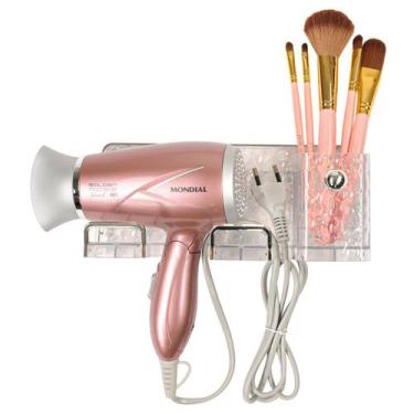 Imagem de Suporte para Secador de Cabelo - PGB, Branco