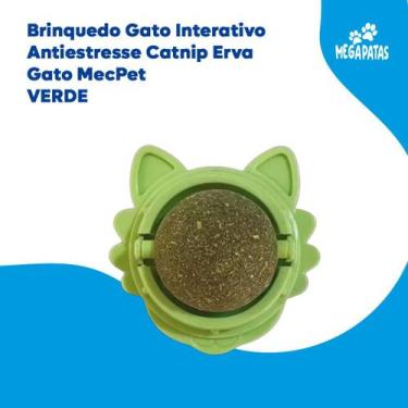Imagem de Catnip Carinha de Gato Brinquedo Gato Antiestresse MecPet - Mec pet, V