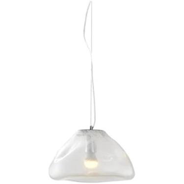 Imagem de Luz Pendente Led Nórdica Para Sala De Estar Quarto Café Sala De Jantar Bar Personalidade Moderna Lustre De Teto De Vidro Soprado E27 Shopping Mall Decorar Lâmpada Pendurada, Transparent, 20 * 15cm