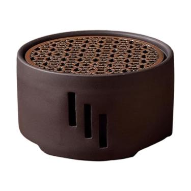 Imagem de AFXGUSD Bule de Cerâmica para Ferver água Quente com Alça Lateral para Casa de Chá, Presente para Amantes de Chá, Redondo