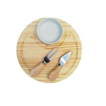 Imagem de Tábua Queijo em Pinus - Legno Artes