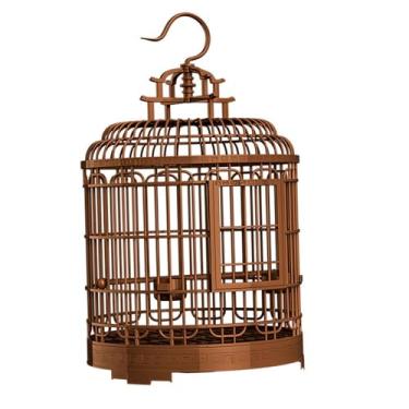 Imagem de MFMEXUL Gaiola para Pássaros Villa Bird Cage com Tigela de Alimentação, Gaiola Grande para Periquitos, Suprimentos para Animais de Estimação para Conur, estilo D
