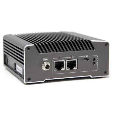 Imagem de Protectli Vault V1210-2 portas, micro eletrodoméstico/mini PC - Intel N5105, 2 placas de rede 2,5 G, 4 GB LPDDR RAM on-Board, 32 GB eMMC on-Board, SSD NVMe de 250 GB