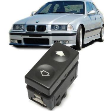 Imagem de Botão Vidro Eletrico Dianteiro Bmw E36 325I 318I 1991 1999 - HD