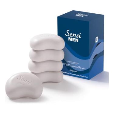 Imagem de Sabonete em barra Sensi Men caixa 5x80g Jequiti