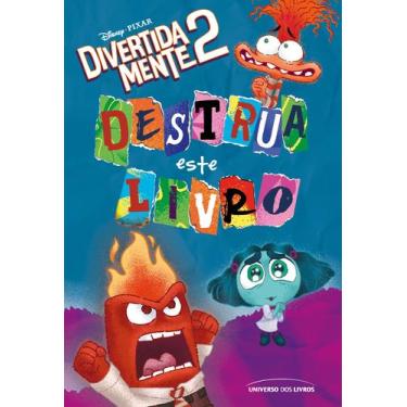 Imagem de Livro - Destrua este livro  Divertida mente 2