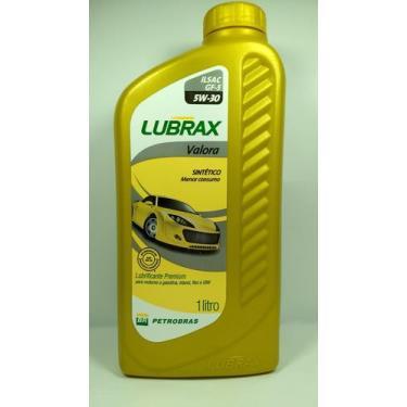 Imagem de Oleo De Motor 5w30 Sn 100% Sintetico Lubrax Valora - 1 Litro