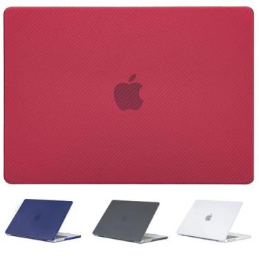 Imagem de Capa Fibra de Carbono MacBook Pro 16.2 M3 2023 (A2991) - Hars, Rosa