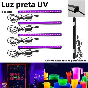 Imagem de Lâmpada De Luz Negra LED UV 395nm Com Ângulo De 90 Graus Para Hallowee