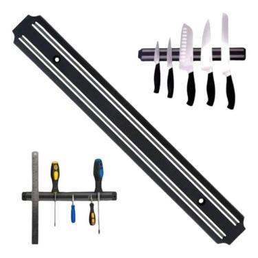 Imagem de 2X Barra Magnética Imã Suporte Cozinha Churrasqueira Faqueir