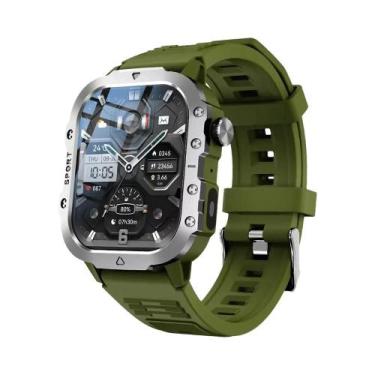 Imagem de Relógio Inteligente Militar Masculino Resistente LAXASFIT 2025 201 Tel