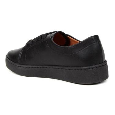 Imagem de Tênis Vizzano Casual Cadarço Pelica - Preto, 37