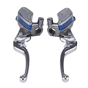 Imagem de RiToEasysports Motocicleta CNC de 22 Mm Mestre de Embreagem Hidráulica, Folhas de Bordo de Qualidade Premium, Bomba de Freio de Design e Conjunto de Alavanca de Cilindro, Ajuste Universal para a (Ti