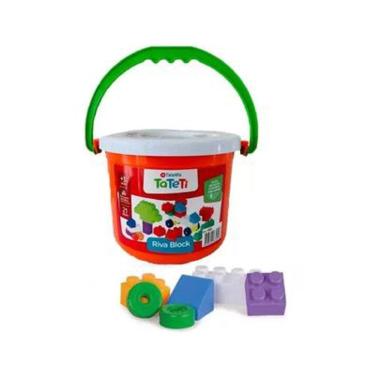 Imagem de Brinquedo Educatico - Blocos de Montar Riva Block Tateti Ref 001
