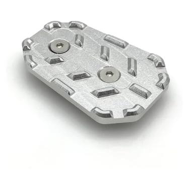 Imagem de Pedal de alavanca de freio de pé traseiro para motocicleta, extensor de extensão compatível com acessórios CB500 CB 500 X CB500X 2019-2022 (prata)