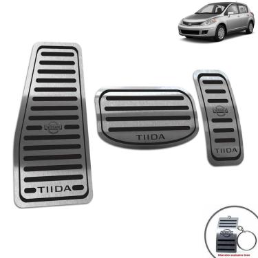 Imagem de Descanso Pedaleira Automático Nissan Tiida 2008 A 2013 Preto