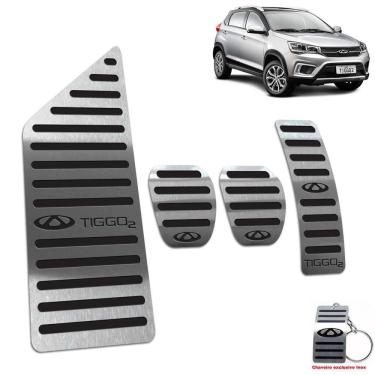 Imagem de Descanso De Pé Pedaleira Manual Tiggo 2 2019 2020 Preto