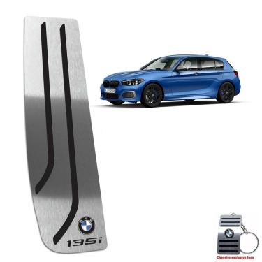 Imagem de Descanso De Pé Em Inox Bmw 135i (F20) 2015 A 2019 Preto