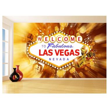 Imagem de Papel De Parede Salão De Jogos Cassino Fichas 3,5M Jcs134